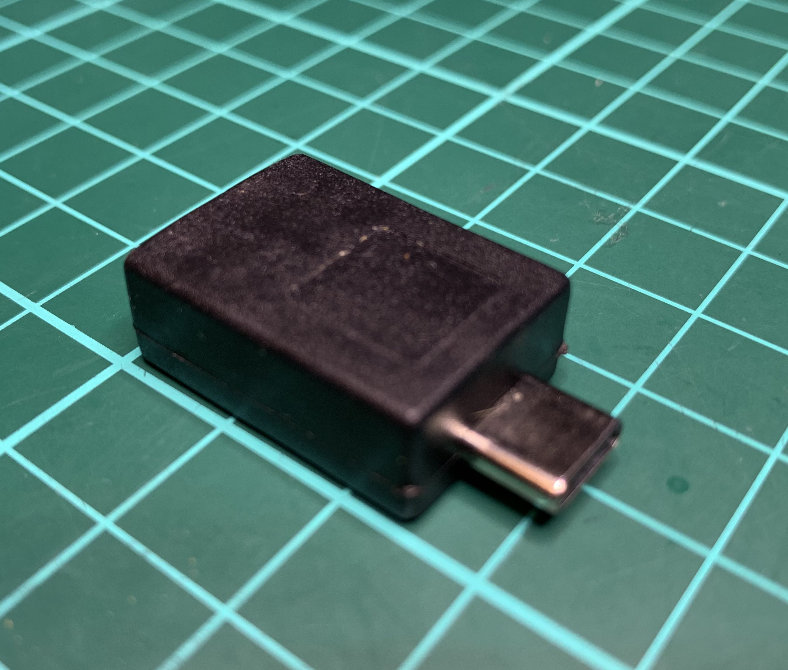 Miniatura 11 do modelo 3D USB A Socket to USB C Plug Adapter