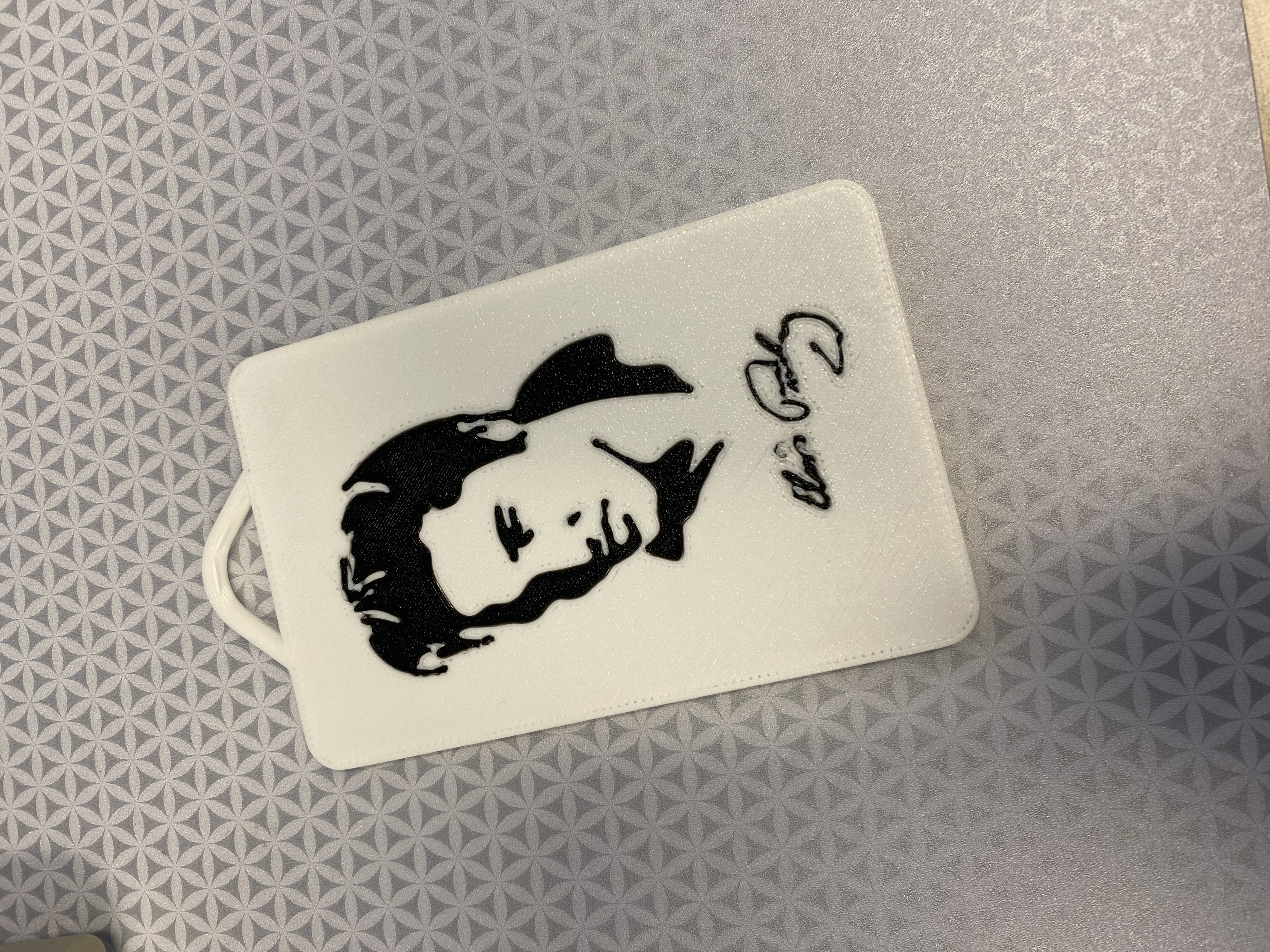 Elvis ID Badge Holder