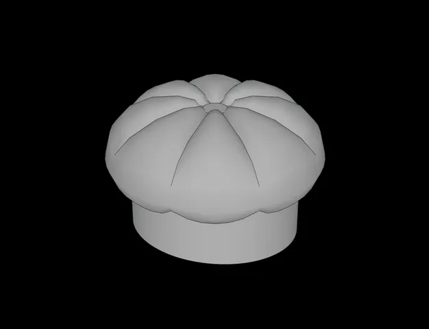 Lego Compatible (3898.dat) Minifig Cook's Hat