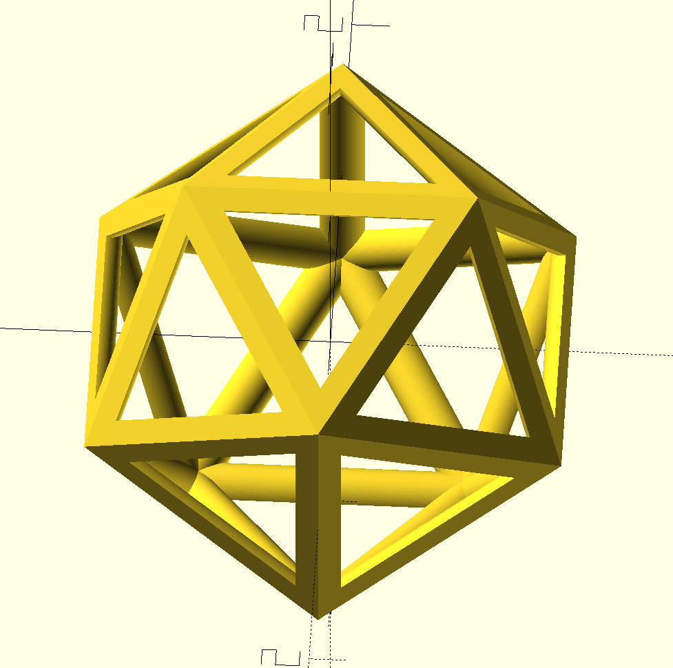 Simple icosahedron by delooper | Download free STL model | Printables.com