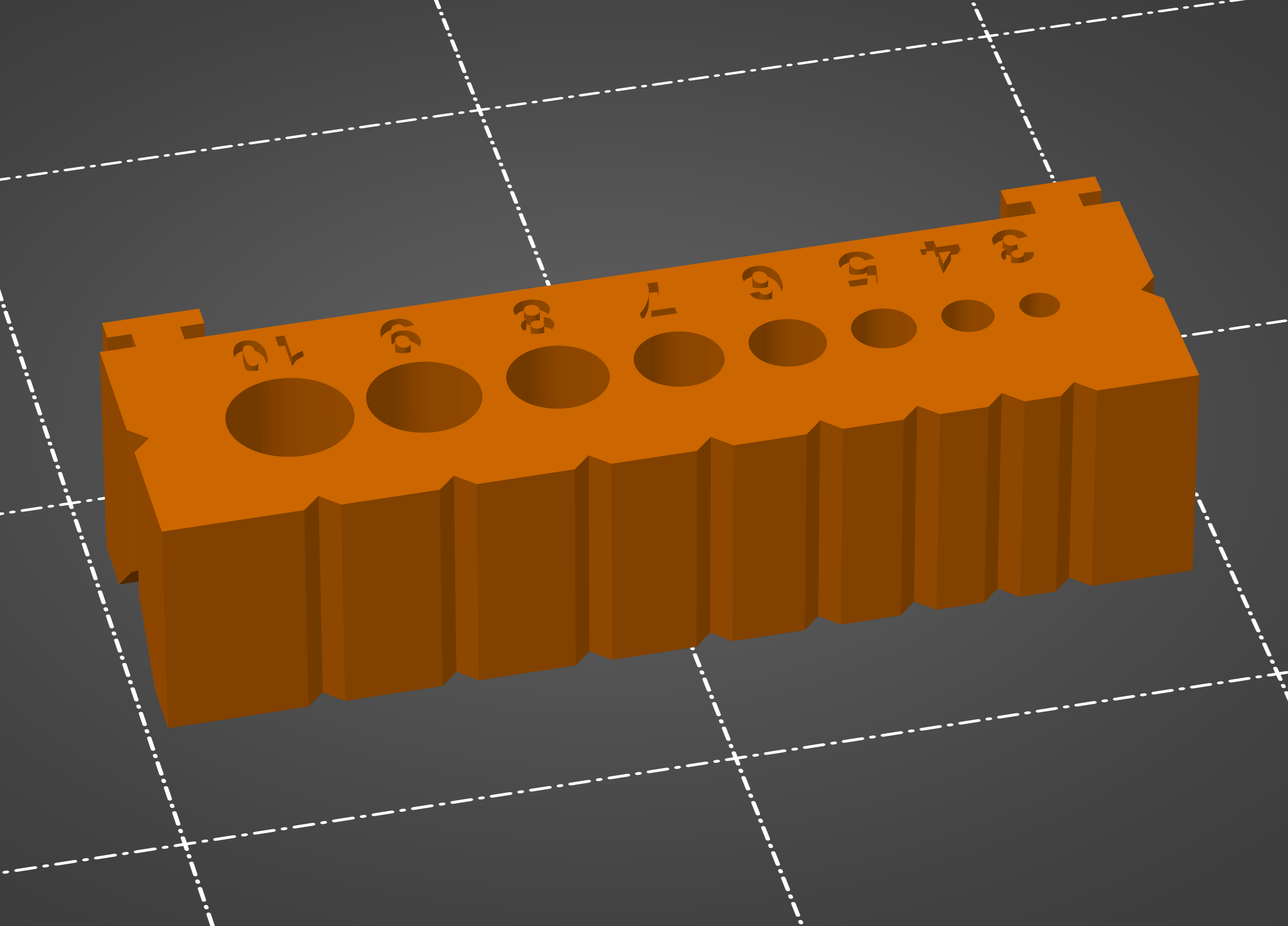 Drillbit holder to pegboard