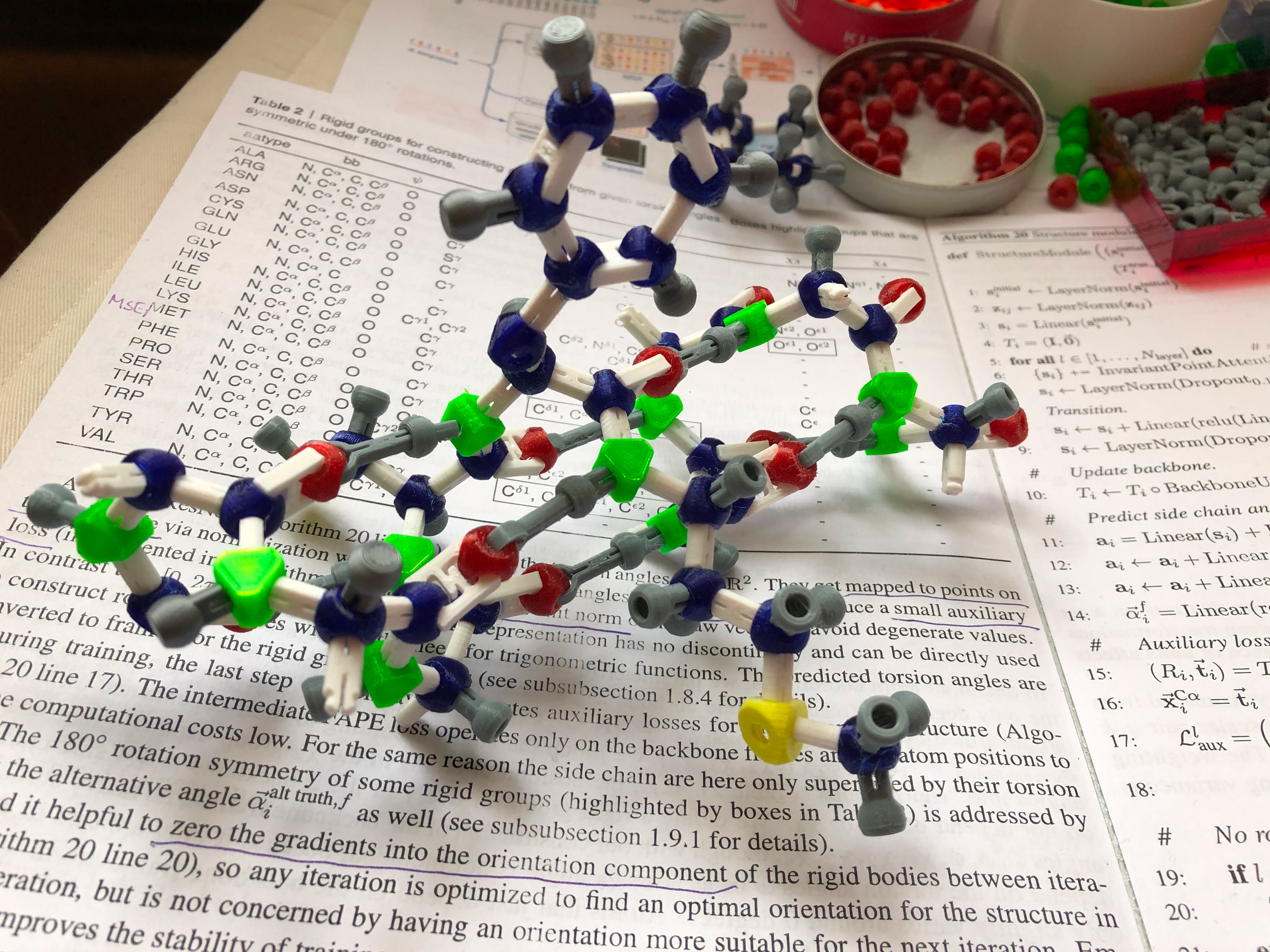 Molecules for protein folding