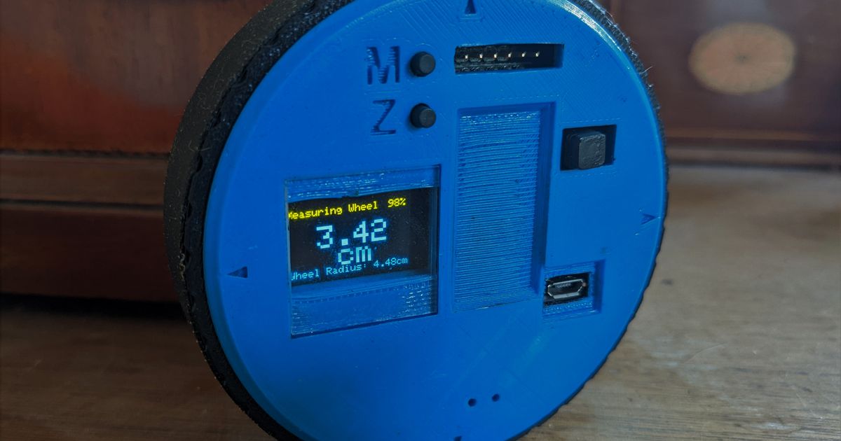 Digital Measuring Wheel by Albert Barber Download free STL model