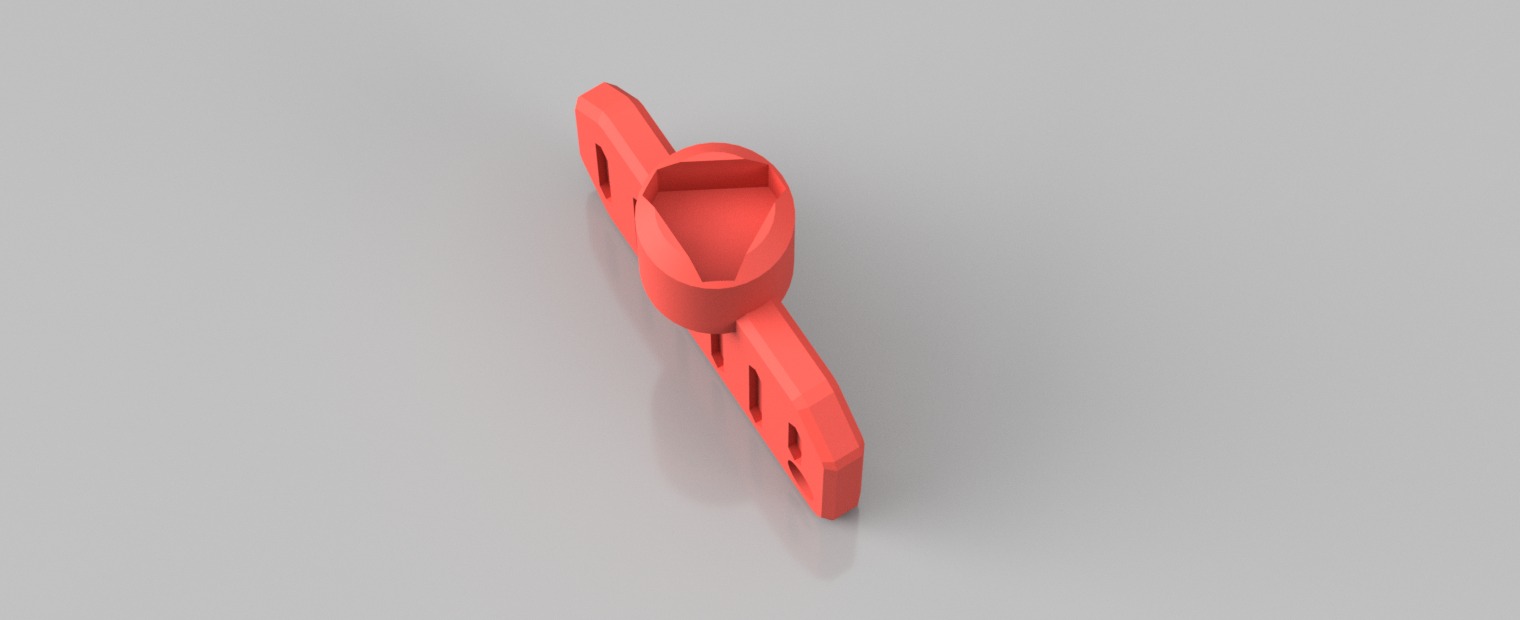Triangular switchboard cabinet key — thumbnail 2