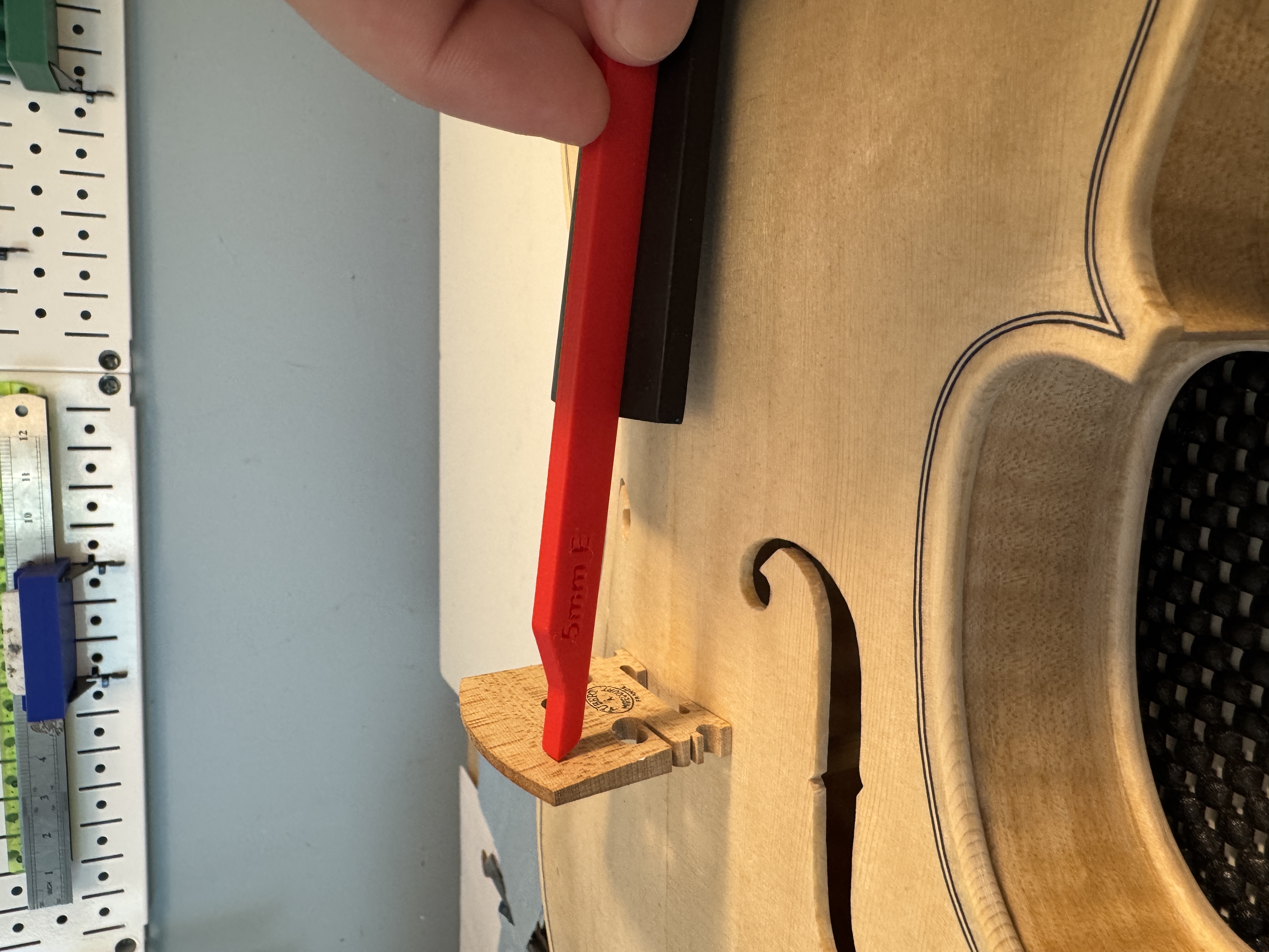 Violin Bridge Measurement Tools