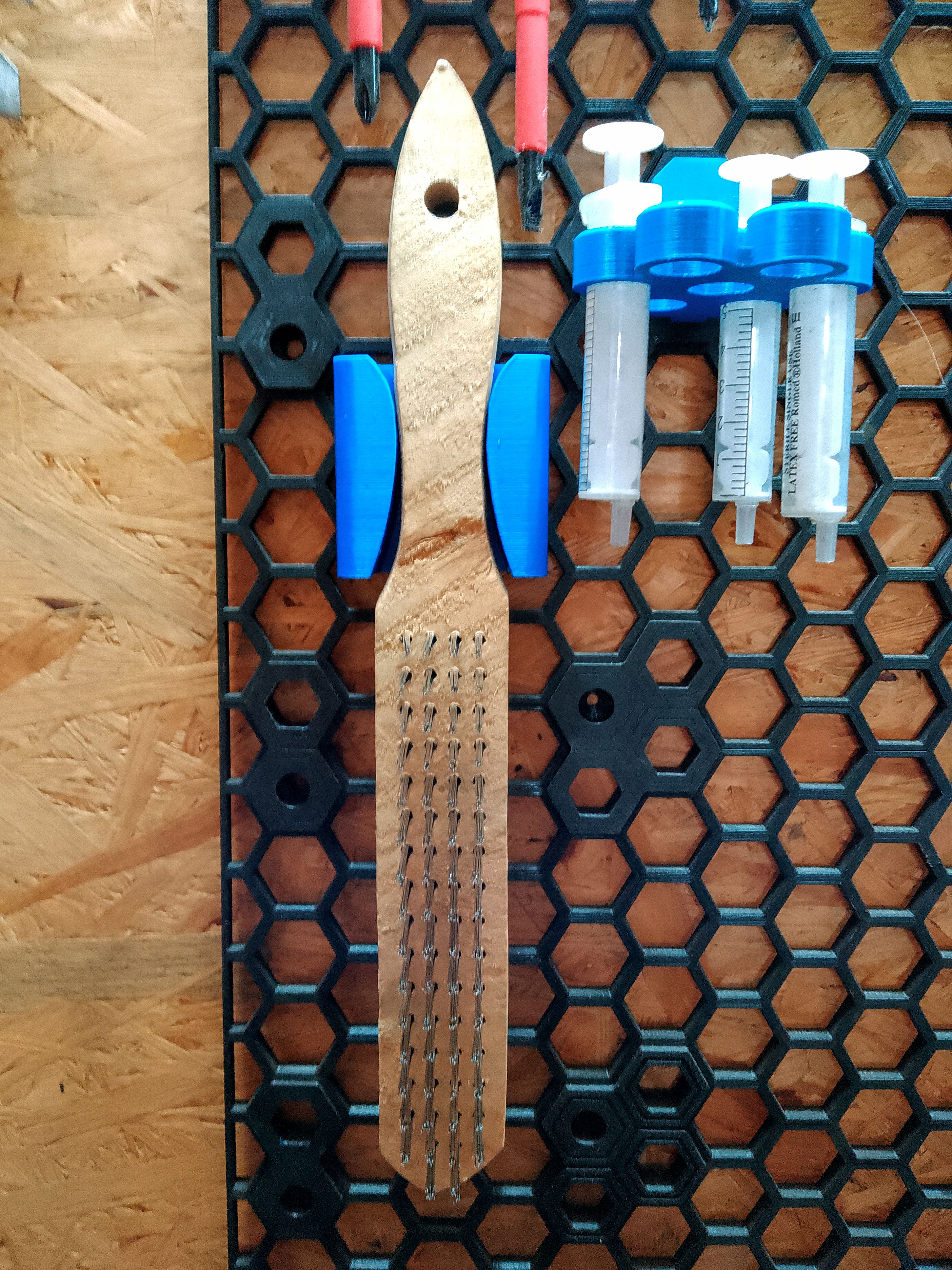 HSW wire brush holder