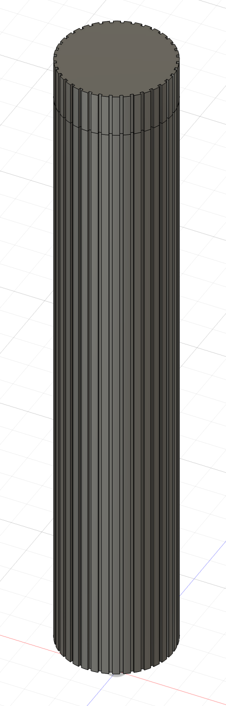 Inside Cone shaped Joint Etui / Case
