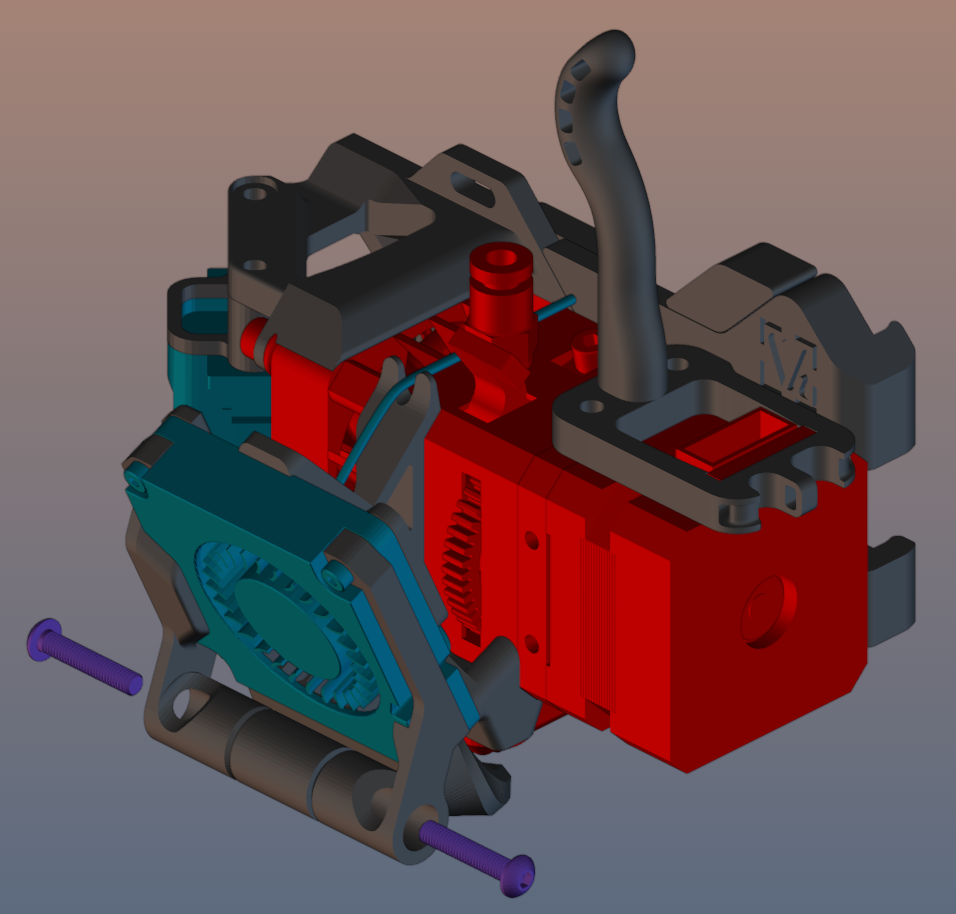ENDER 5 BIQU H2 V2S MOUNT