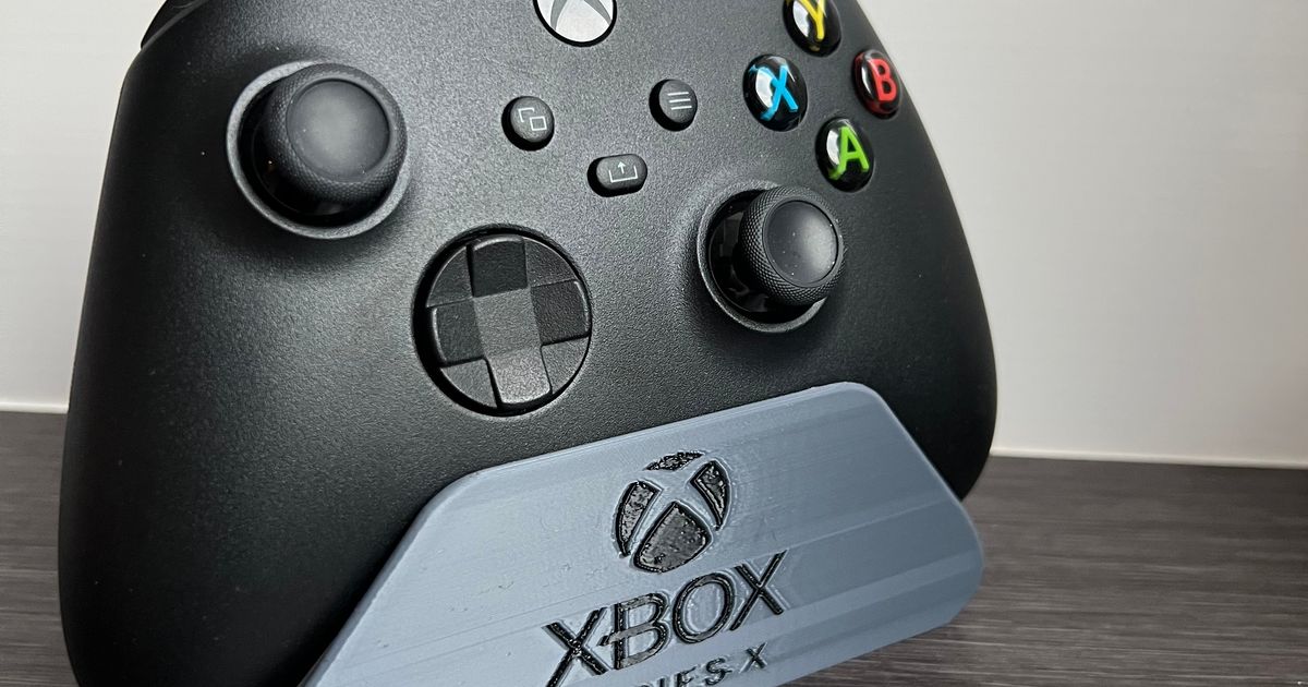 Xbox Series X Controller Stand by MAKE IT TV Download free STL model