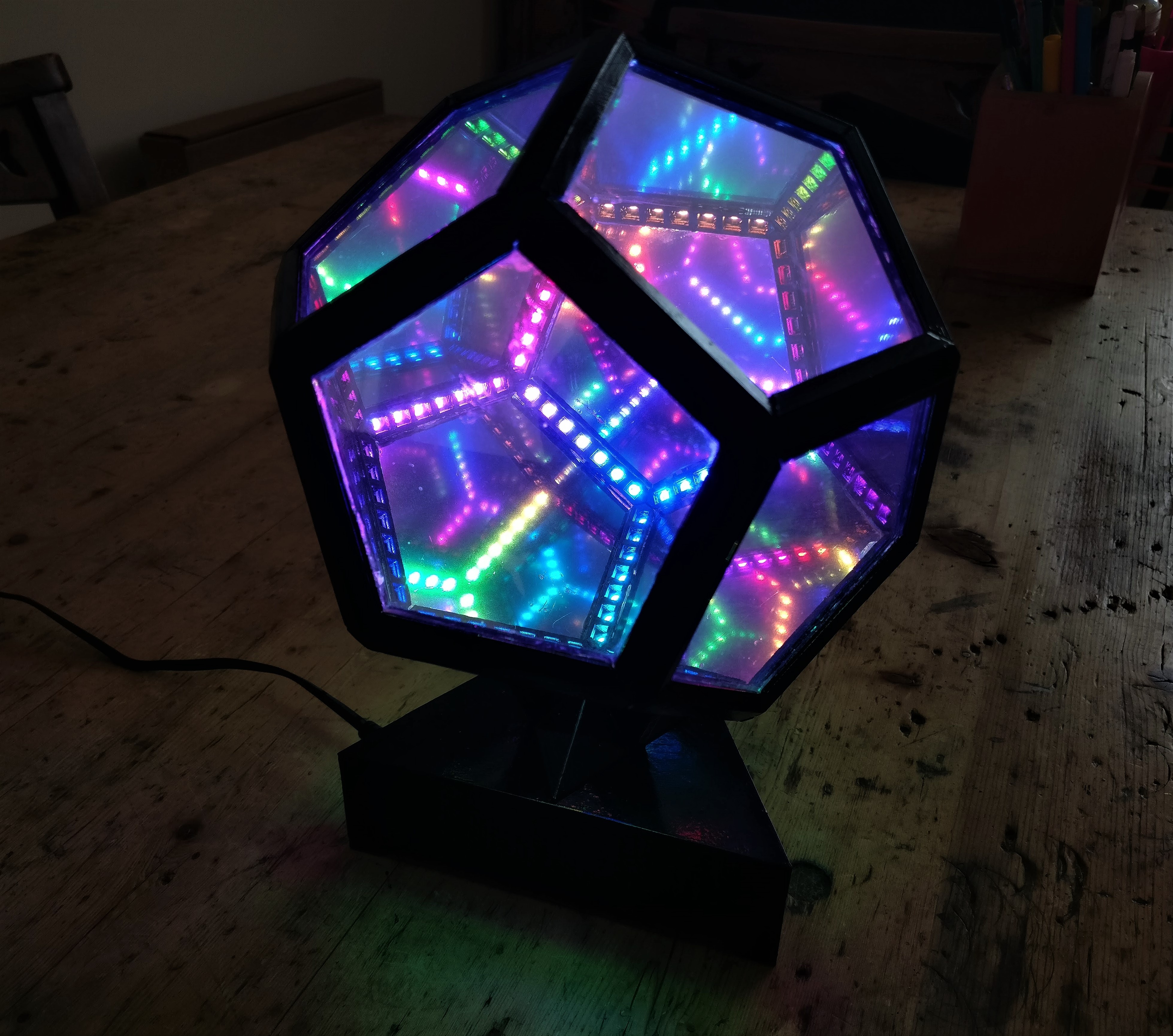 Desktop Sized Infinity Docecahedron
