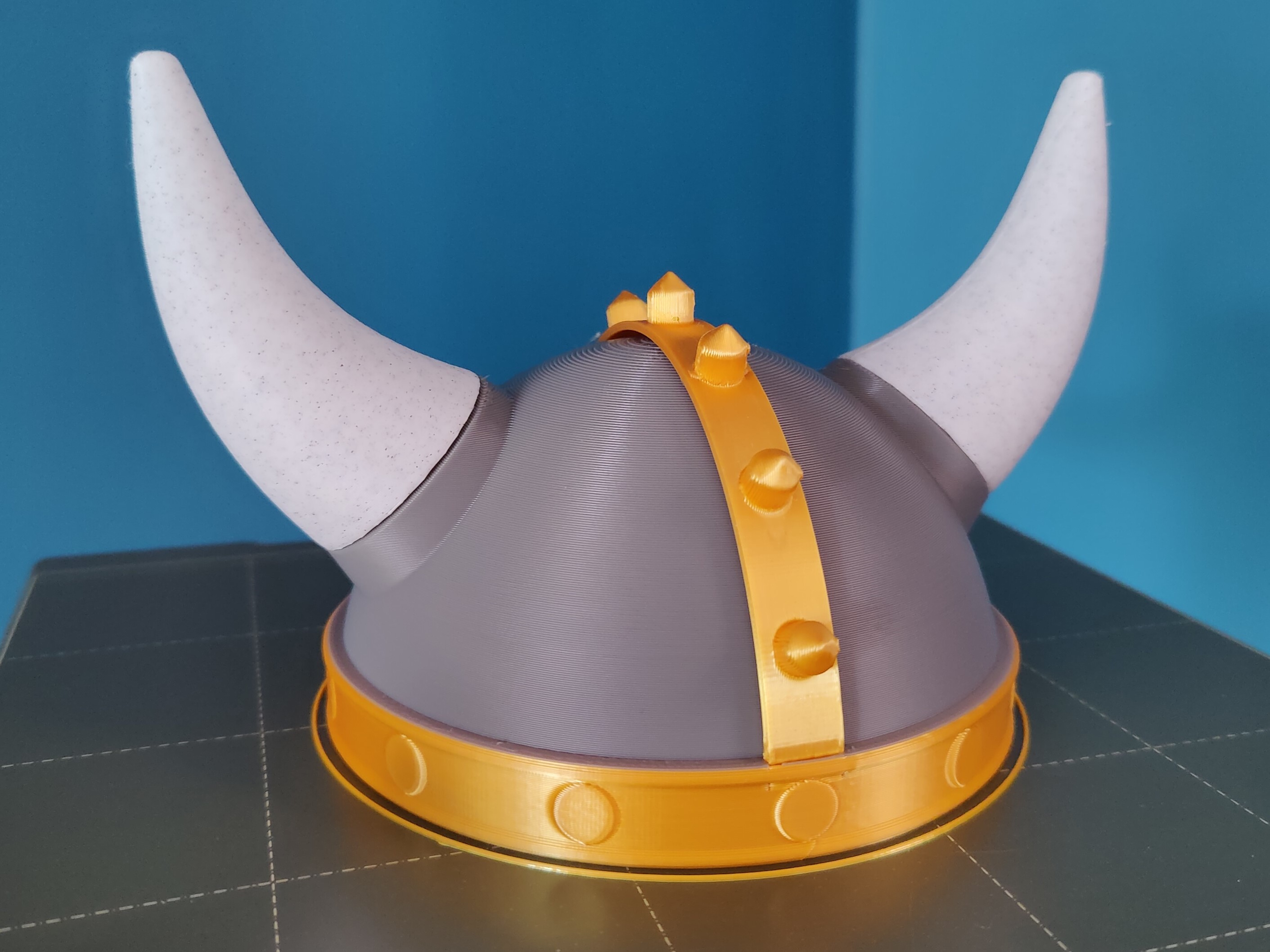 Horned Helmet (Bad Mood) by DoomMeister | Download free STL model ...