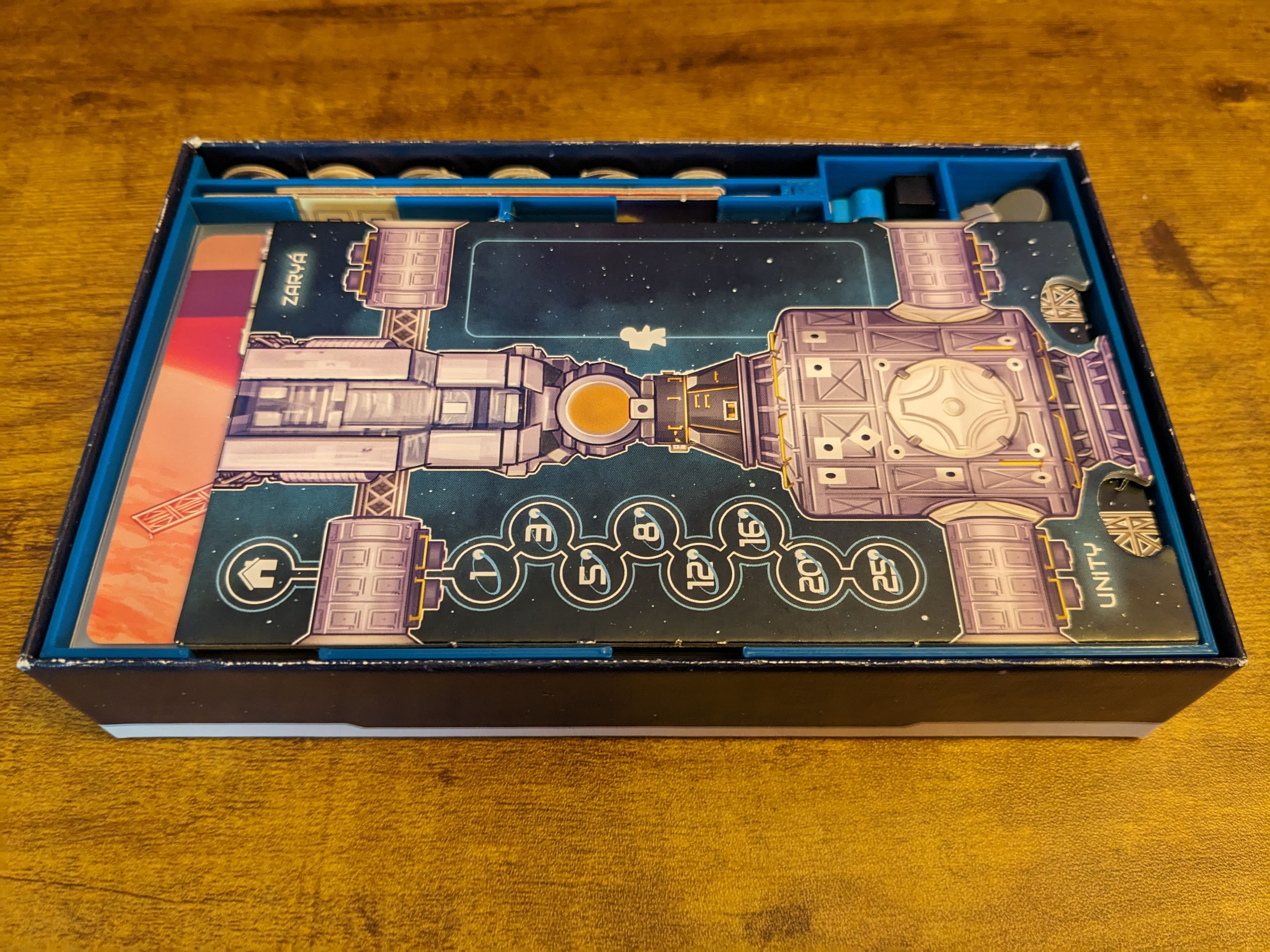 1998 ISS Board Game Insert