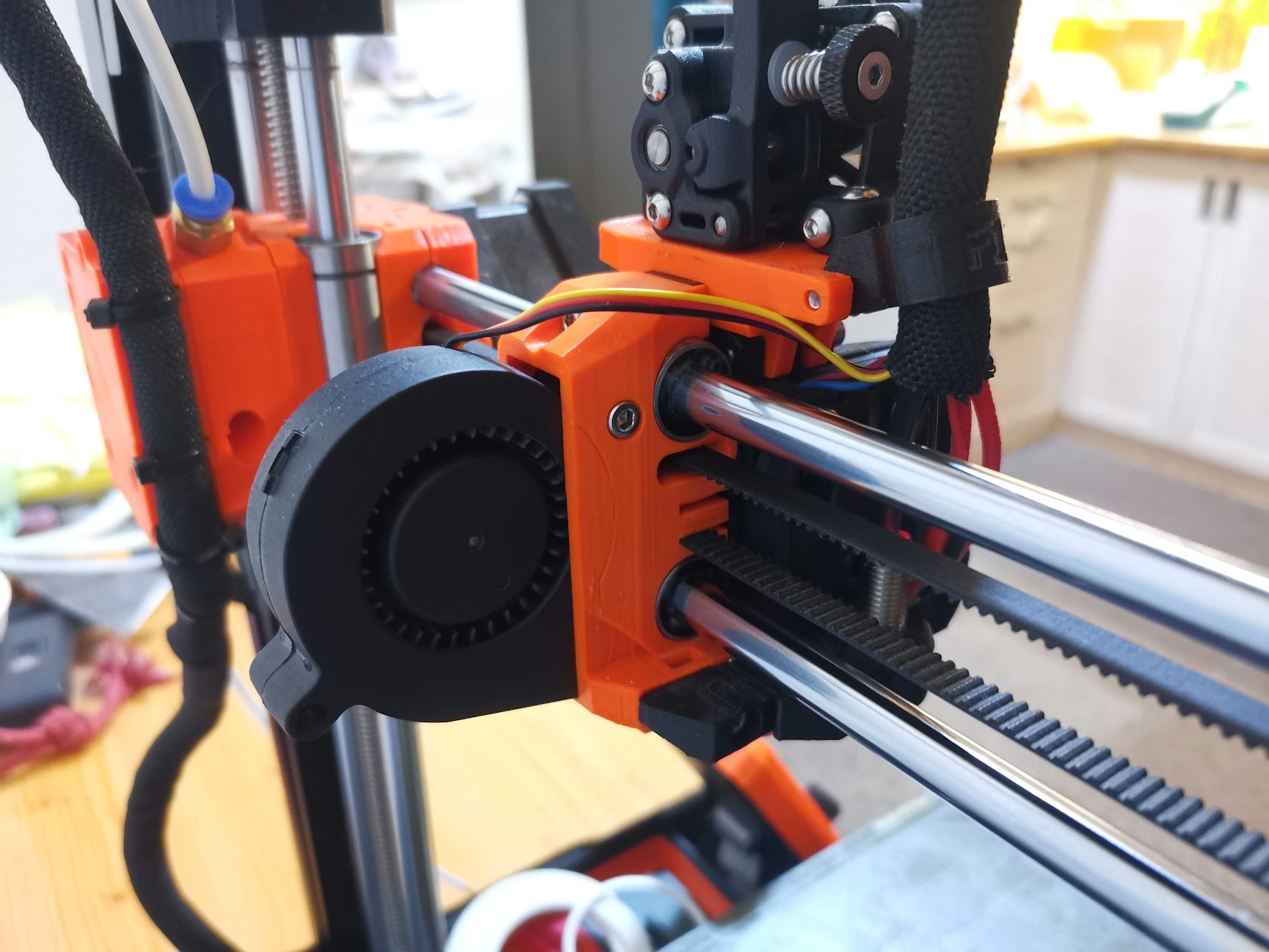 X Carriage Fan Duct for Prusa MINI by Hony | Download free STL model ...