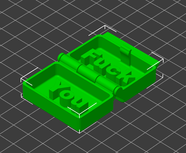 F*** You Pun Box 3D model thumbnail