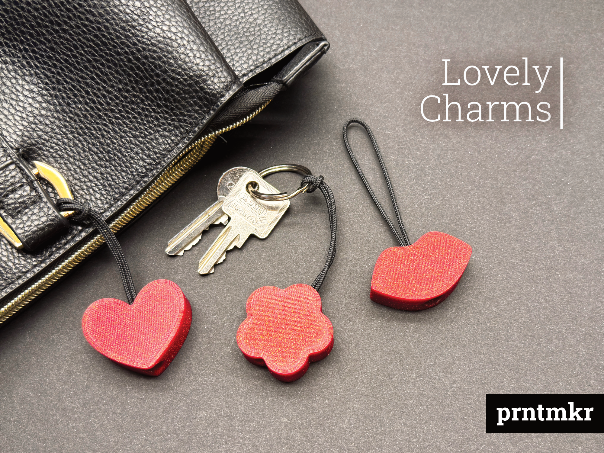 Lovely Charms - For bags, purses, keys