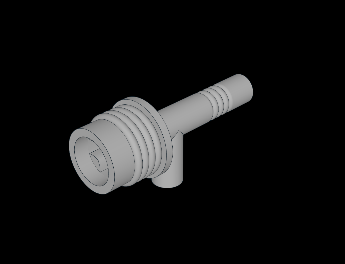 Lego Compatible (3959.dat) Minifig Torch