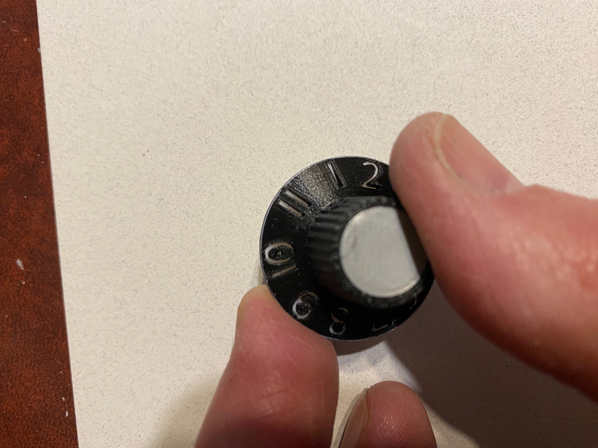 Fender amp knob single extruder coloured by Asus1357 Download free