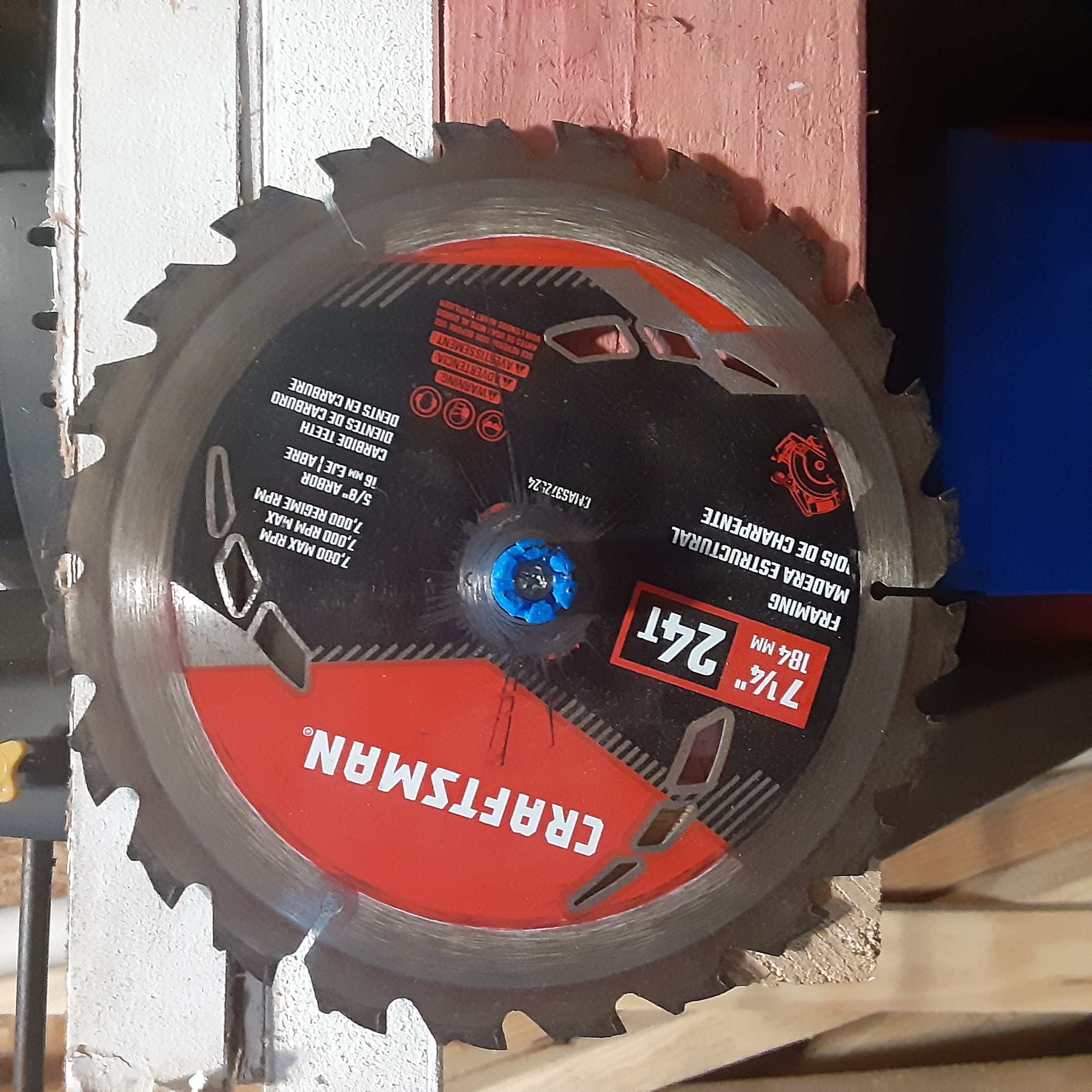 Circular saw blade organizer by B&B TECH Download free STL model