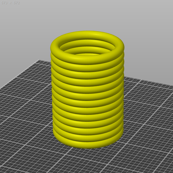 Torus vase