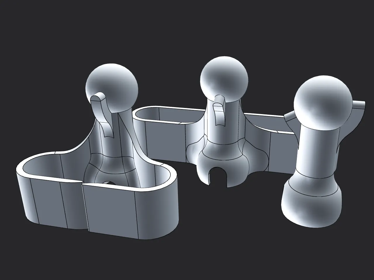 STL file Backbone cable guide 🔌・3D print design to download・Cults