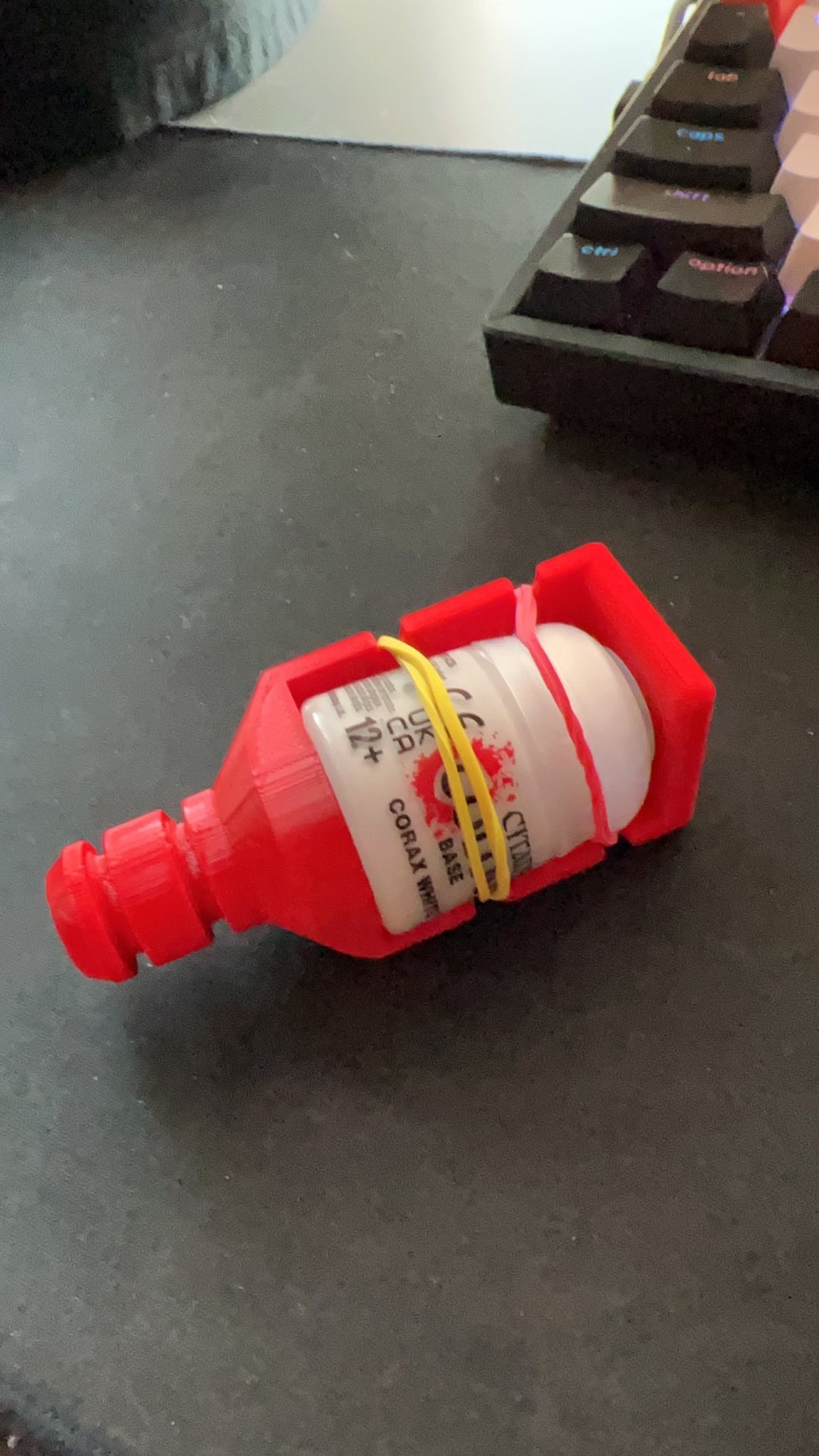 Citadel Paint Pot mixer attachment for Hypervolt massage guns by Tyler