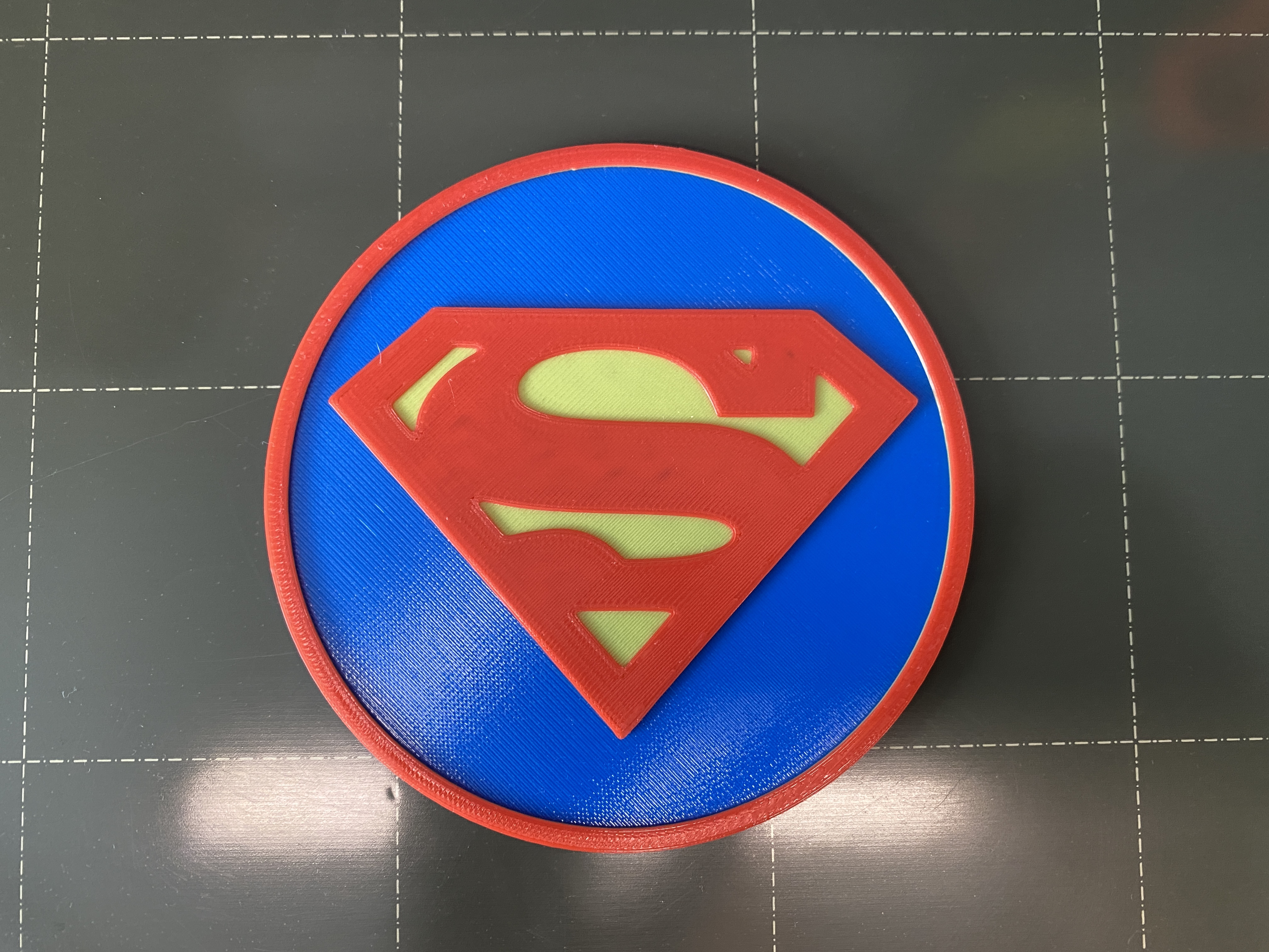 Miniatura 2 do modelo 3D Superman Coasters