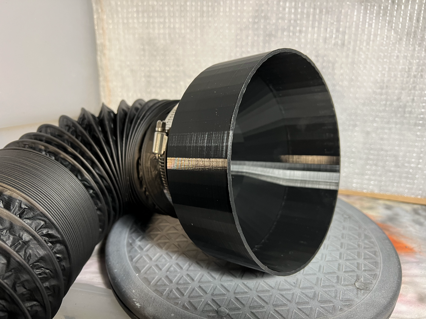 6 inch to 4 inch exhaust hose reducer