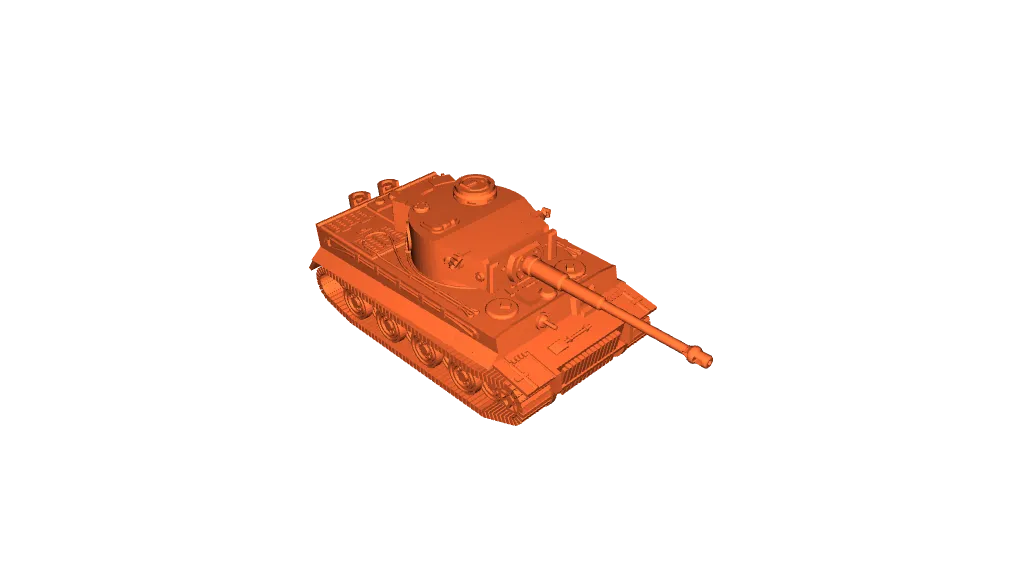 Panzerkampfwagen VI Tiger 1 H1 by DeltaX | Download free STL model