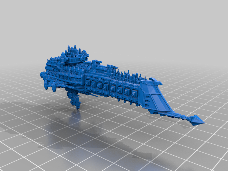 Imperial Overlord-Class Battlecruiser Version 2.0 by DeltaX | Download ...