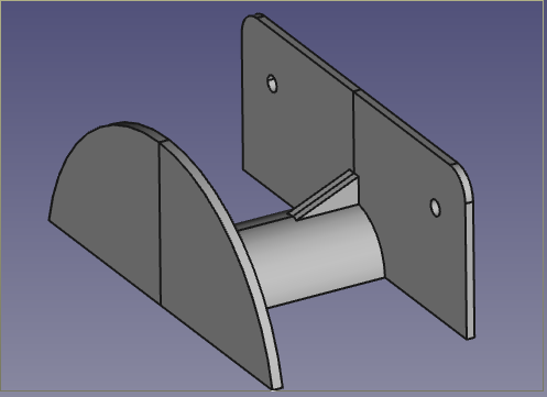 Split cable reel