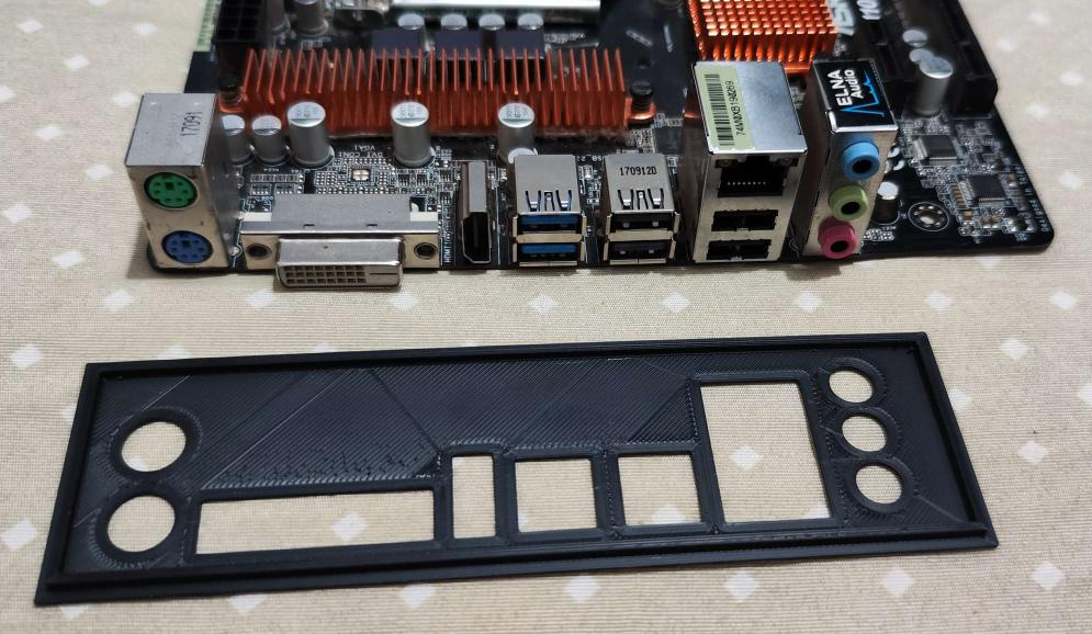 H110M HDS I/O Shield by Lucas R. | Download free STL model | Printables.com