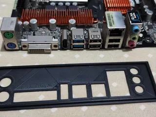 H110M HDS I/O Shield by Lucas R. | Download free STL model | Printables.com