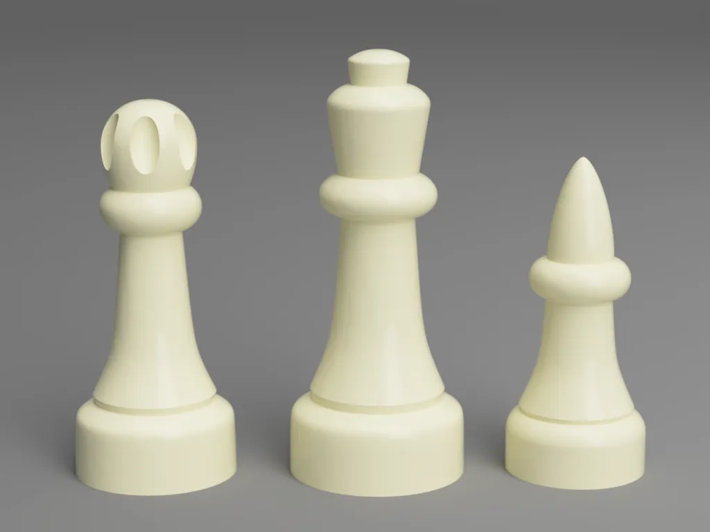 Sets used or made for the Chess Olympics. Please show some