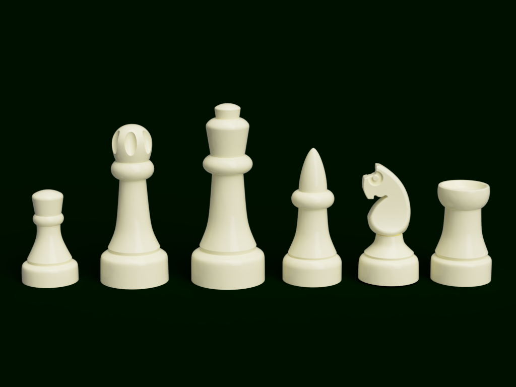 Deutsche Bundesform Chess Set