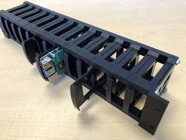 Raspberry Pi 4 2U rackmount bracket