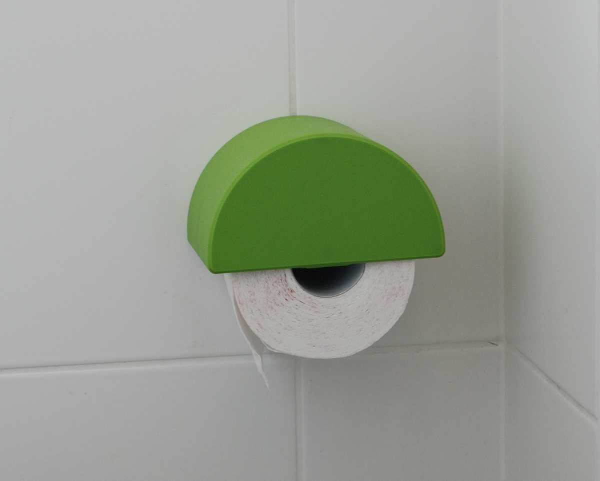 Toilet Paper Holder with Lid by bunnyology Download free STL