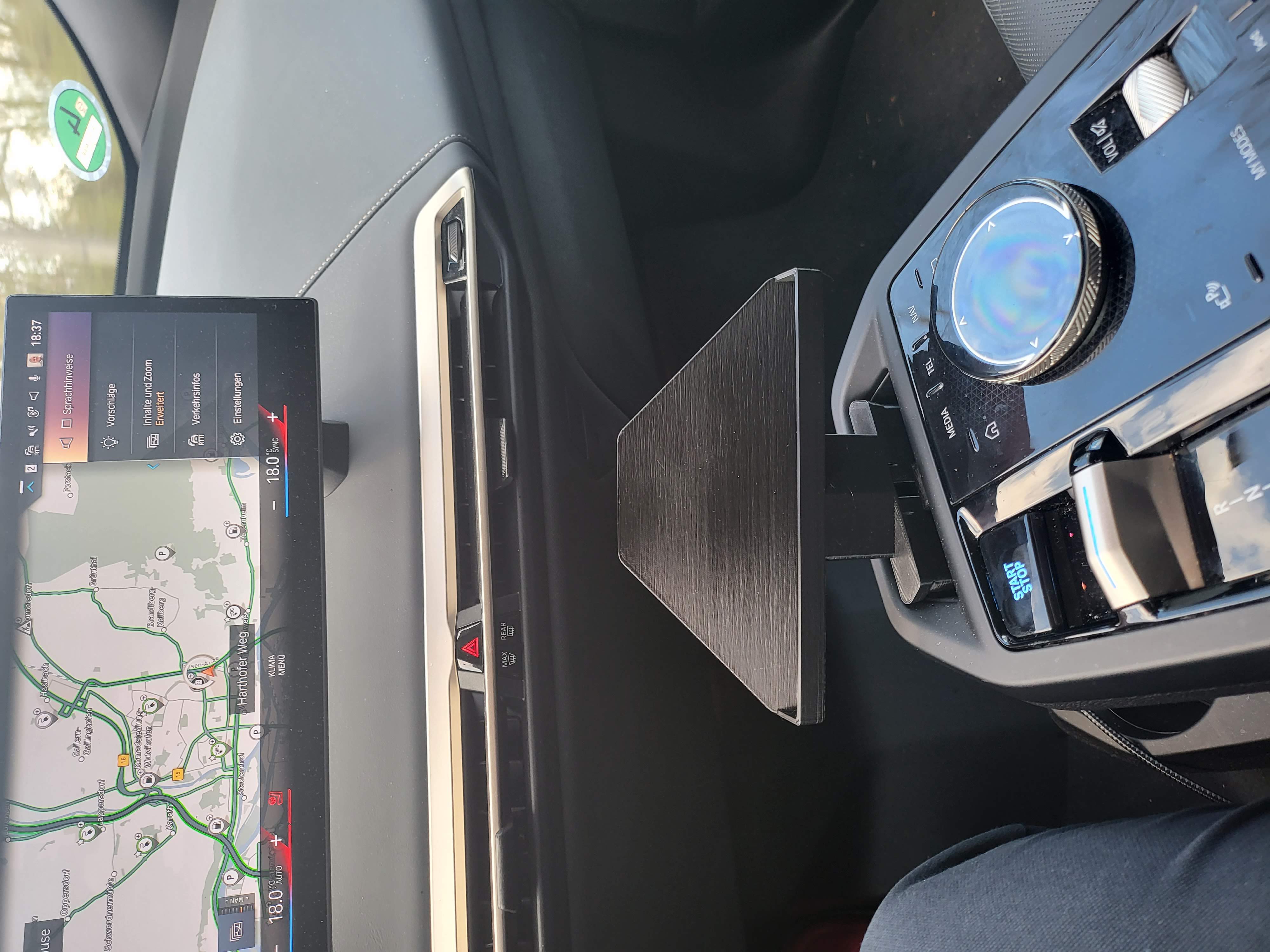 Samsung Galaxy Fold Halter für BMW iX 4/5 - Samsung Galaxy Fold holder for BMW iX4/5
