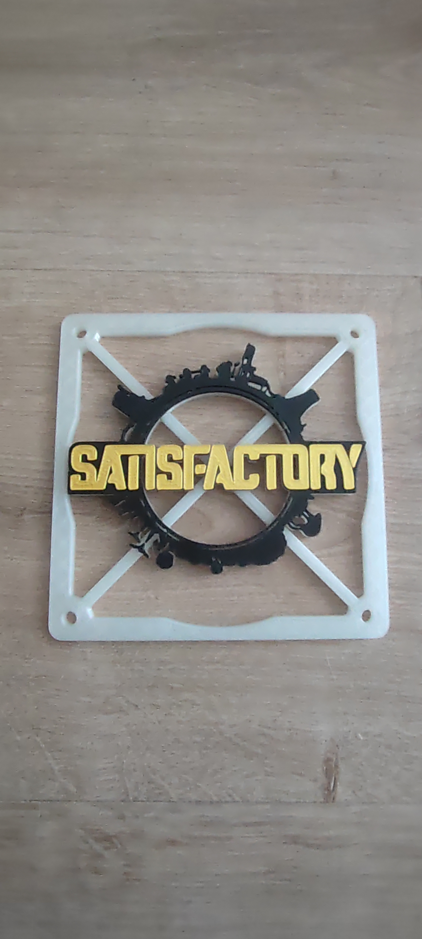 Lüfter Abdeckung Fan Cover Satisfactory 120mm