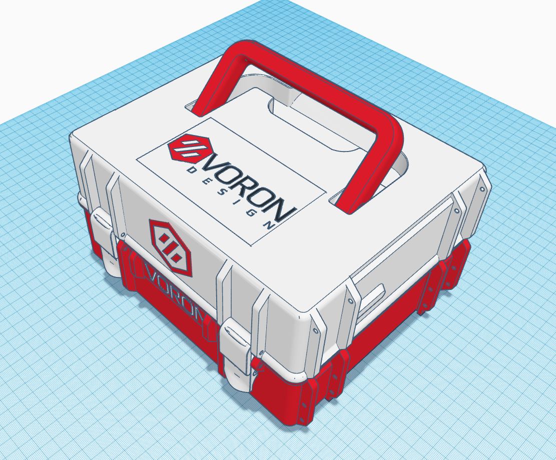 Tool Box (Toolbox) for Voron 3D-Printers (Several Versions of Plates included)