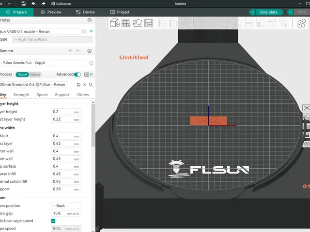 Updated - FLSUN V400 OrcaSlicer Profiles
