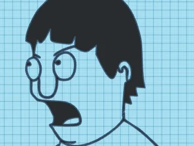 GENE - BOBS BURGERS - WALL ART