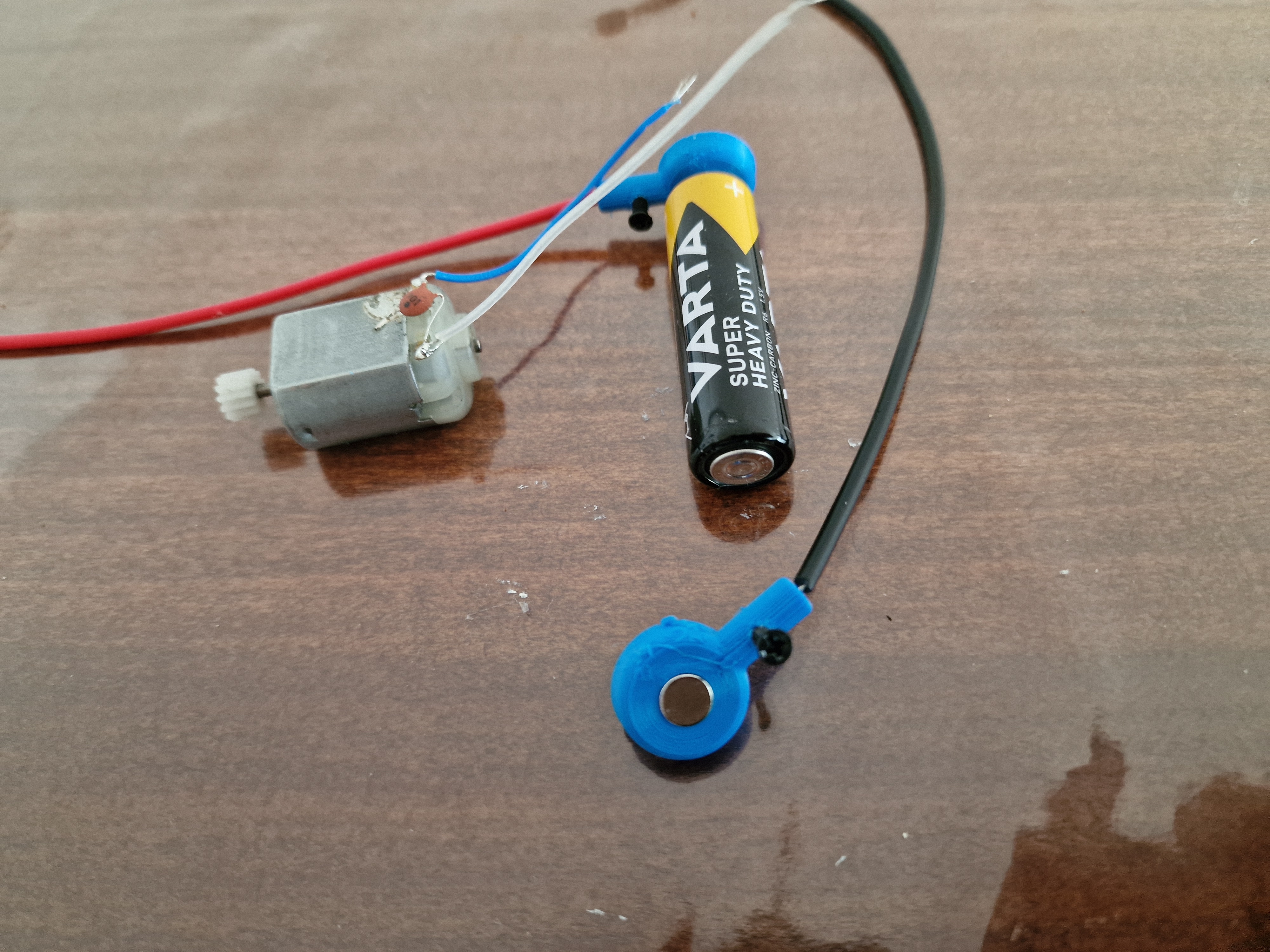 universal battery hook und connector with magnet (x2model)