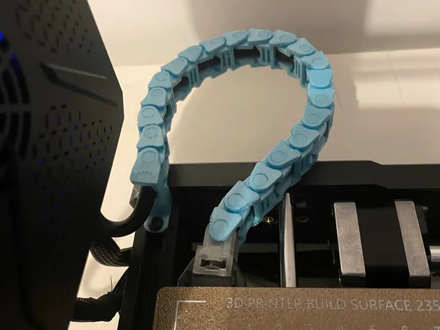 SV06 Bed Chain, Ziptie Only Bed Attachment