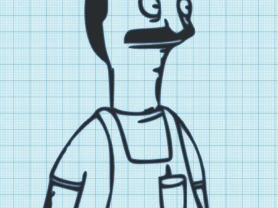 BOB - BOBS BURGERS WALL ART