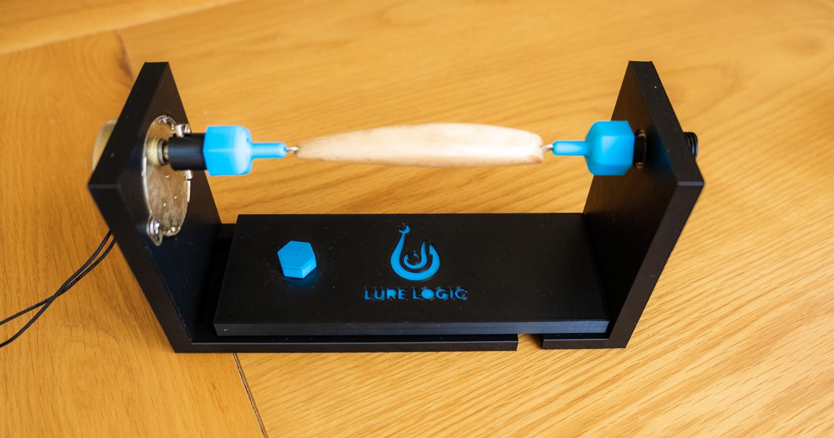 Fishing Lure Dryer/Turner by Hassan Saleh Download free STL model