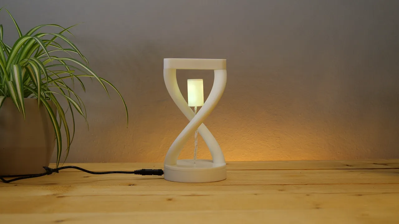 Magnetic Levitating Lamp by TomoDesigns, Download free STL model