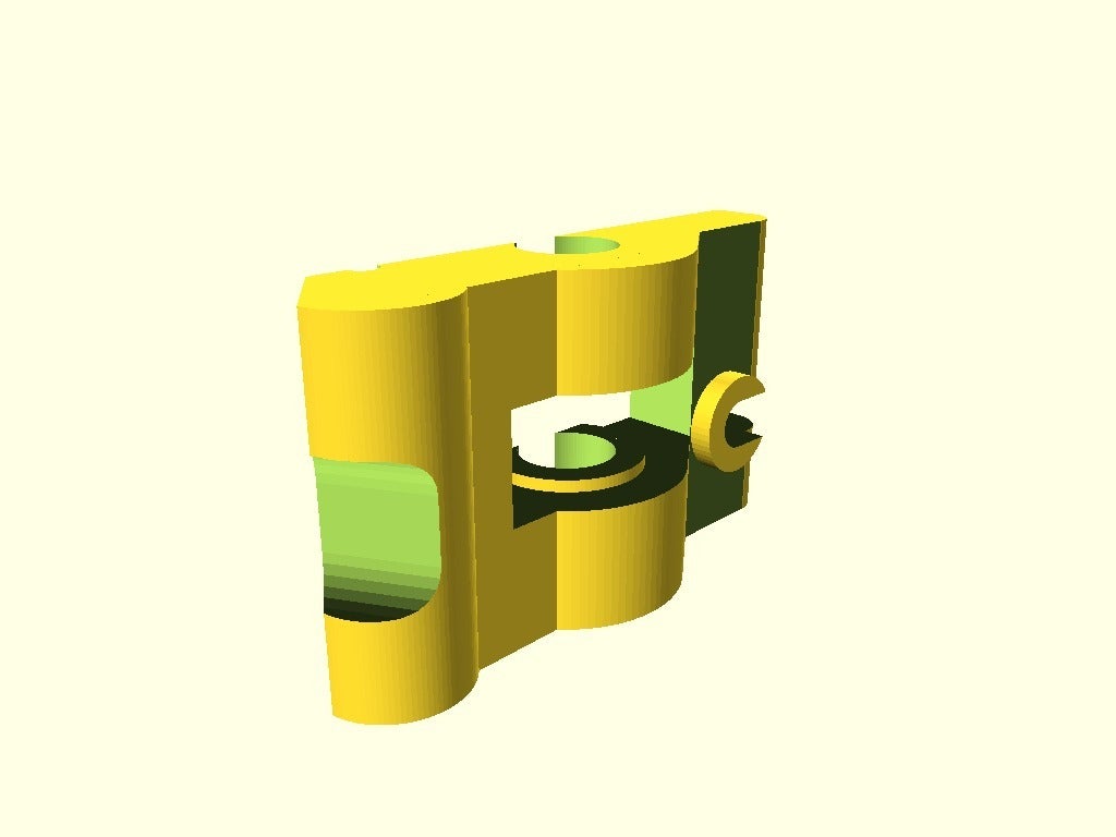 Stronger Extruder Idler for Eckertech Extruder
