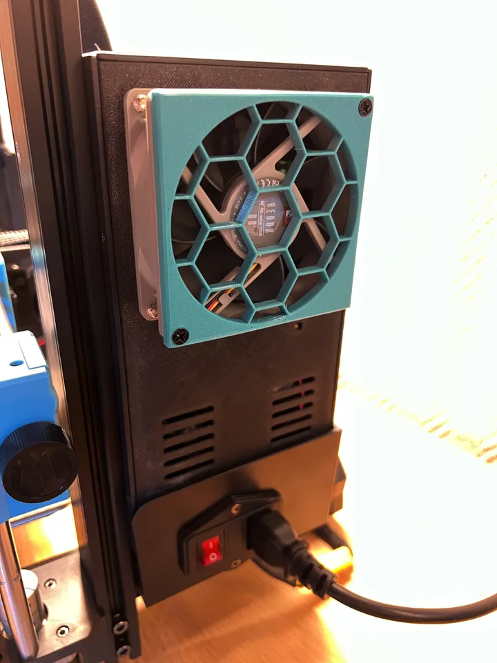 power supply for 80mm fan by Thomas | Download free STL model | Printables.com