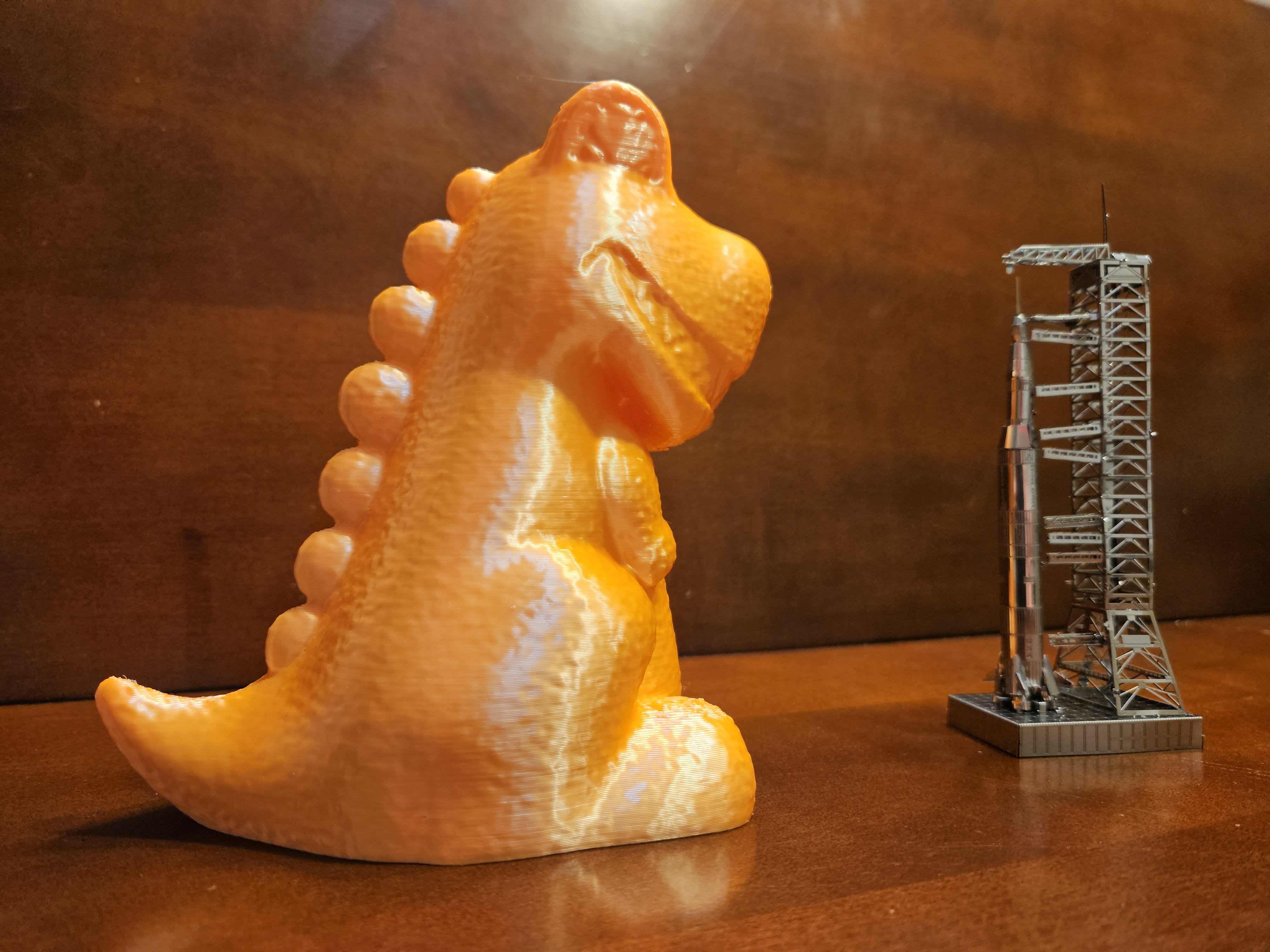 Chubby T-Rex Dino From Scan