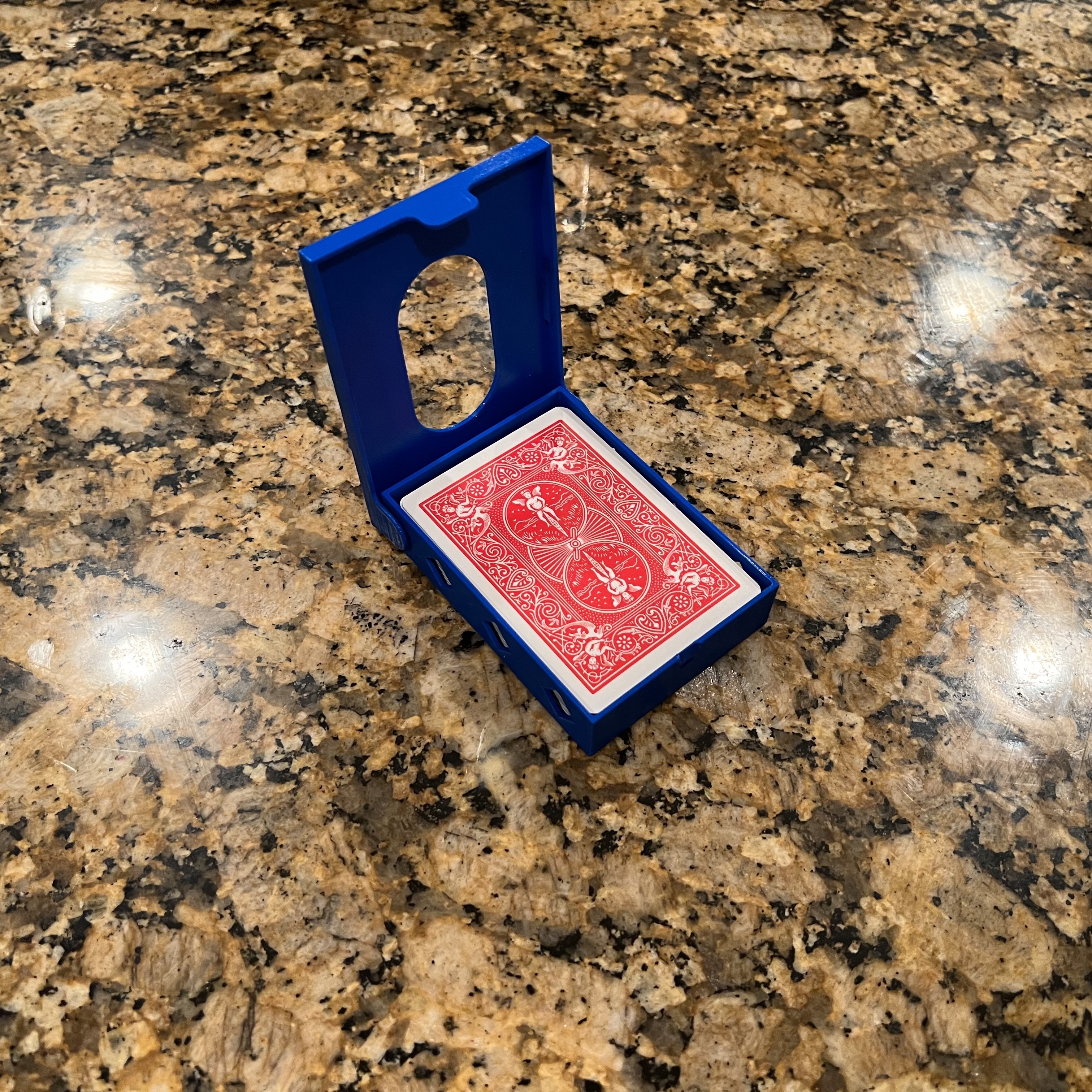 Playing Card Storage Box - One or Two Decks; Single or Double